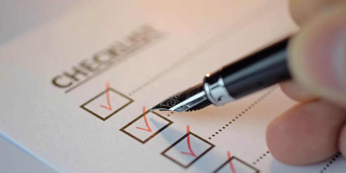 Checkliste Mieterselbstauskunft