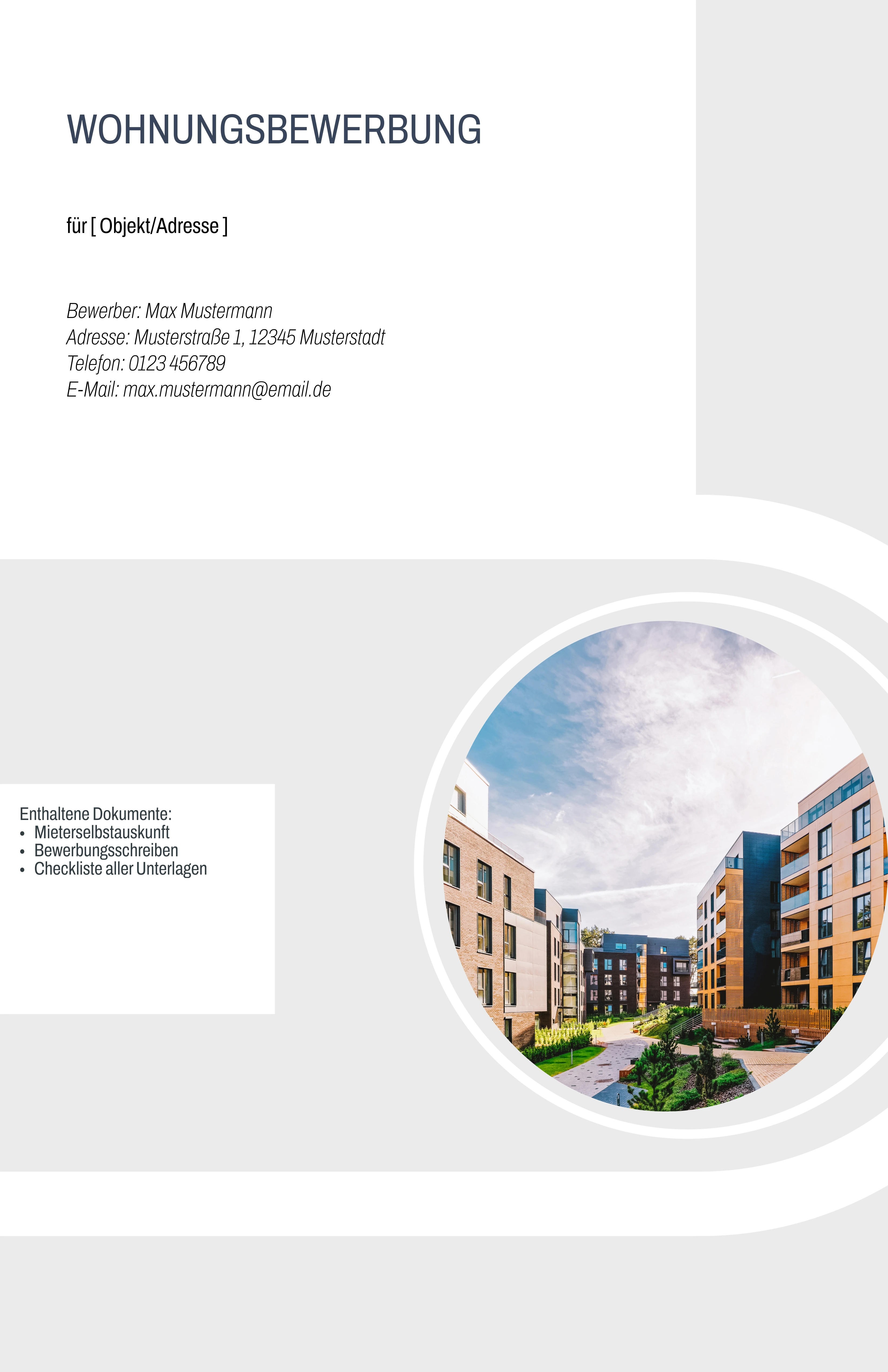 Beispiel Mieterselbstauskunft PDF